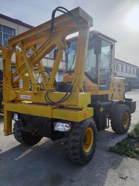 公路護欄打樁機